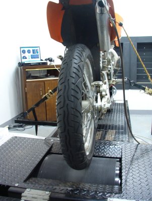 Street Tire Preferred for Dynamometer Runs