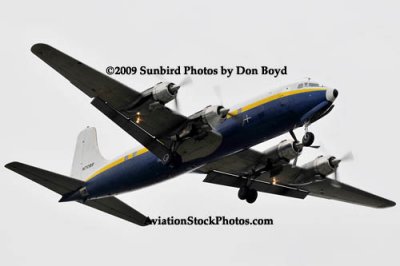 Florida Air Transport Inc.'s DC-6A N70BF with #2 shut down cargo aviation stock photo #3786