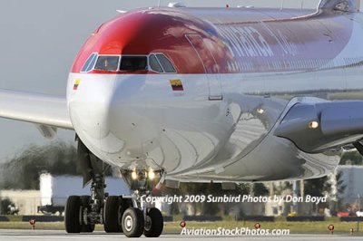 2009 - Avianca Airlines A330-243 N973AV at MIA aviation stock photo #5017C