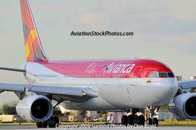 2009 - Avianca Airlines A330-243 N973AV at MIA aviation stock photo #5020