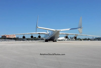 Antonov Design Bureau An-225 Mriya UR-82060 taxiing on the Northeast Base at MIA aviation stock photo #0703
