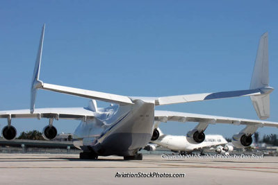 Antonov Design Bureau An-225 Mriya UR-82060 taxiing on the Northeast Base at MIA aviation stock photo #0704