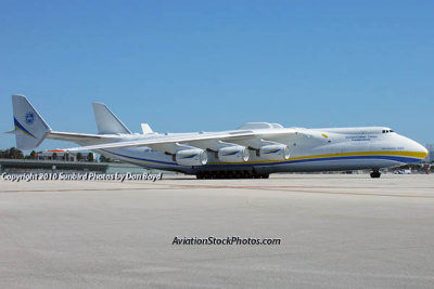 Antonov Design Bureau An-225 Mriya UR-82060 taxiing on the Northeast Base at MIA aviation stock photo #0708