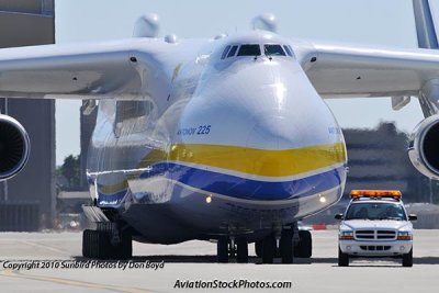 Antonov Design Bureau An-225 Mriya UR-82060 taxiing to the Northeast Base at MIA aviation stock photo #5377