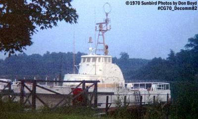 1970 - Decommissioned 82 foot WPB at the Coast Guard Yard photo #CG70 Decomm82