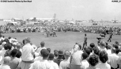 Sentry dog demonstrations at the Homestead Air Force Base Open House in 1962 photo #UM62_8