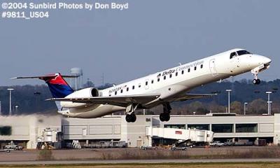 Delta Connection (Chautauqua Airlines) EMB-145LR N290SK aviation airline stock photo #9811