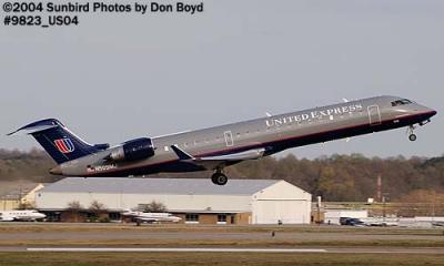 United Express (Mesa Airlines) CL-600-2C10 CRJ-700 N509MJ aviation airline stock photo #9823