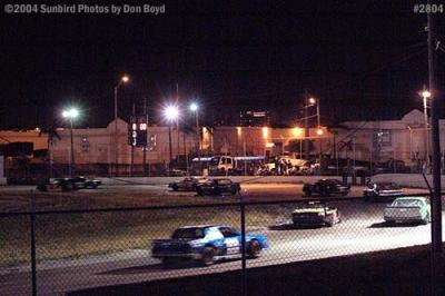 Stock car races at Hialeah Speedway shortly before it closed stock photo #2804