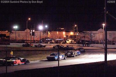 Stock car races at Hialeah Speedway shortly before it closed stock photo #2809