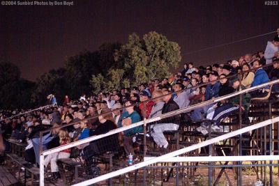 The race fans at Hialeah Speedway stock photo #2813