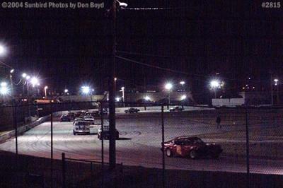 Stock car races at Hialeah Speedway shortly before it closed stock photo #2815