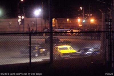 Stock car races at Hialeah Speedway shortly before it closed stock photo #2820