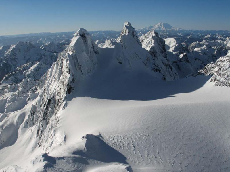 Chimney Rock, NW Face & Overcoat Glacier <br>(LemahChimney020906-79adj.jpg)