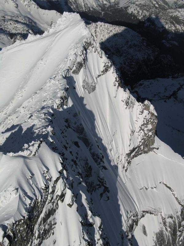 Stuart, Upper NE Face & N Ridge<br> (StuartEnchantments020906-048adj.jpg)