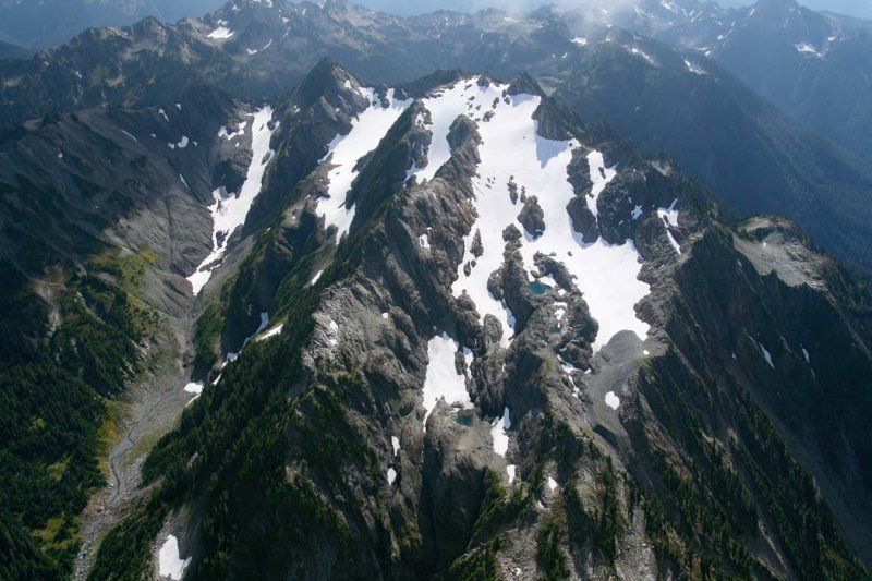Mt. Delabarre & Delabarre Glaciers, View S <br> (ONP092607-_299.jpg)