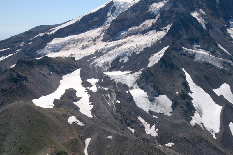 Hood:   Ladd Glacier <br> (Hood082807-_116.jpg)