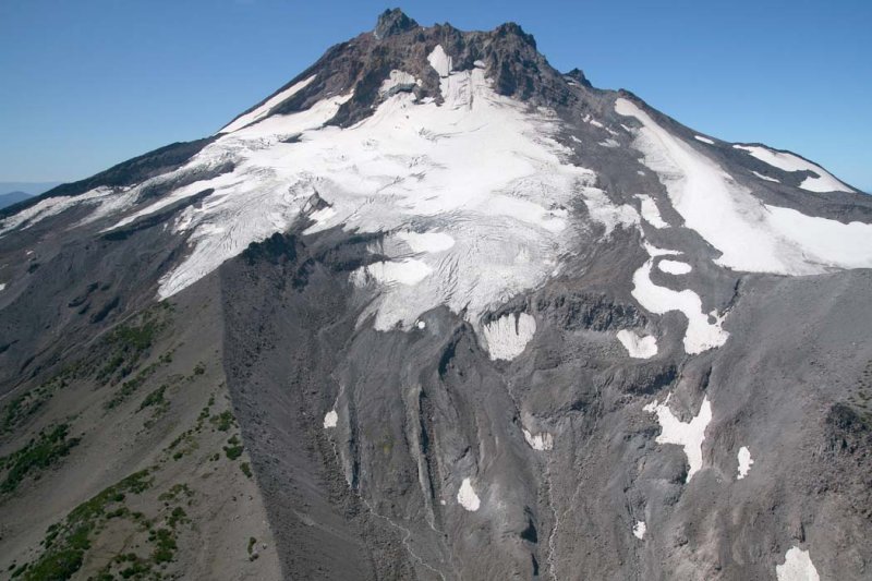 Jefferson, Whitewater Glacier Main Segment, View SW <br> (Jefferson082807-_115.jpg)