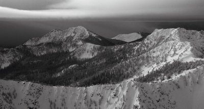 Winter Storm In The Chelan-Sawtooth Wilderness <br> (Chelan-ChelSawt012610-056.jpg)