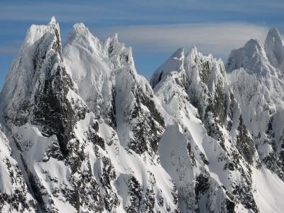 Crescent Creek Spires, View NE (SPickets020206-01adj.jpg)