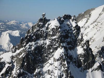 Sherpa, Upper NE & N Faces, Detail<br> (StuartEnchantments020906-088adj.jpg)