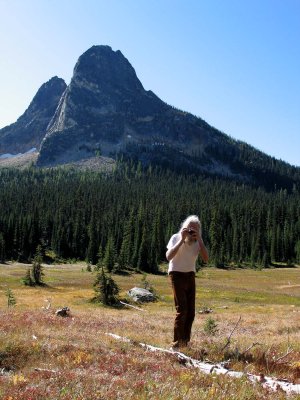 A Great Photographer In His Element:  Austin Post At Washington Pass Meadow