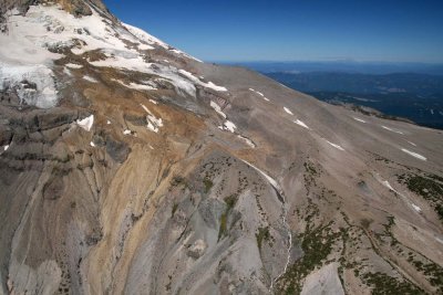 Hood: Newton Clark Glacier Perspective View N  (Hood082807-_325.jpg)