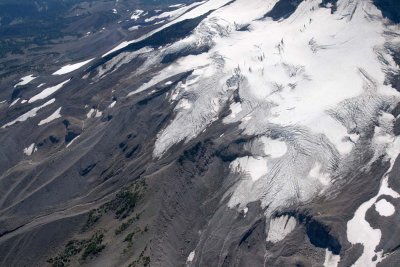 Jefferson, Whitewater Glacier Terminus & Forefield, View S/SW  (Jefferson082407-_140.jpg)