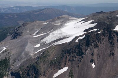 Jefferson,  Whitewater Glacier N Segment, View SE <br> (Jefferson082907-_38.jpg)