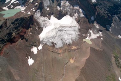 Broken Top:  Bend Glacier, Main Segment  (BrokenTop082807-_041.jpg)