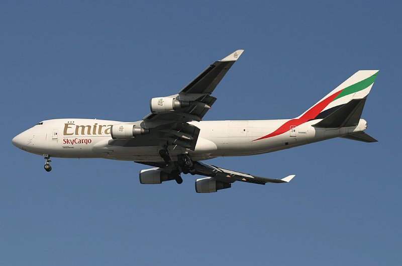 Emirates Cargo 747-400 visiting JFK