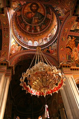 Decorated dome of San Marco Basilica, Crete