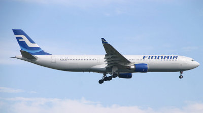 Finnair A-330 approaching JFK