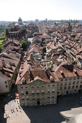 Old town as seen from the top of the Cathedral