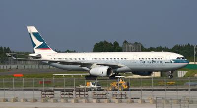 CX uses its 330 on intra-Asia routes, this one was at NRT, June, 2005