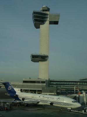 Champion 727, with JFK tower, Feb. 2004