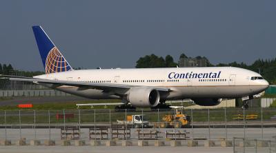 CO 777 leaving NRT for EWR