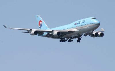 Korean 747-400 heading for JFK RWY 4R