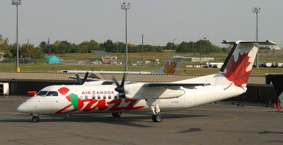 Jazz Dash-8, when the paint job finishes, will it be green or red?