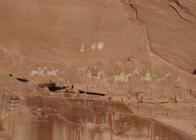 Pictographs, Canyon de Chelly