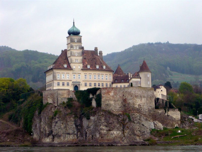 On the Danube, we passed Austrias Schonbuhel castle, which can be toured from land.
