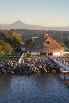 The welcoming hut in Guatemala 