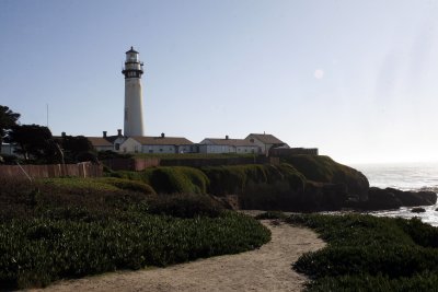 We revisited the photogenic Pigeon Point light near Pescadero.  Howard waited patiently while I photographed yet ANOTHER light!