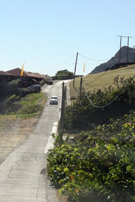 The Grand Fond area of St. Barts is wild, beautiful, and sparsely populated.