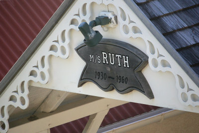 I have a boat named after me!  (St. Barts - on the way up to Fort Gustave)