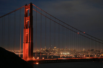 On business trips to San Francisco, I would get up at 5 AM to photograph the bridge - and come back at dusk, too!