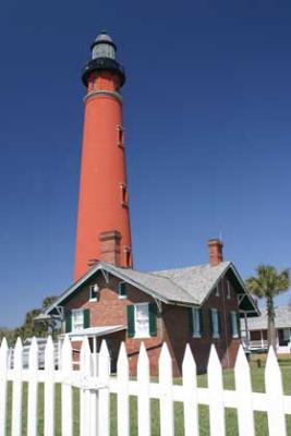 Ponce de Leon Lighthouse near Daytona