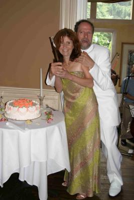 Gene and Sandra's wedding reception, Freehold