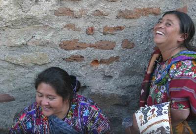 Vendors in Antigua, Guatemala