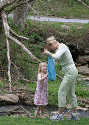  A little help from Mom...